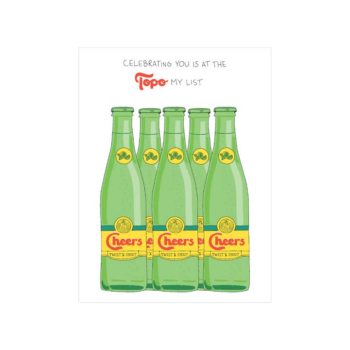 Topo My List – Cheers for wholesale by Lemon Lines