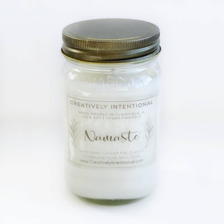 Namaste Soy Lys for engroshandel hos Creatively Intentional Candle Co.