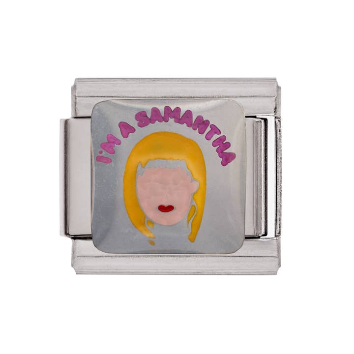 I'm a Samantha Italian Charm for wholesale by Niche Charms