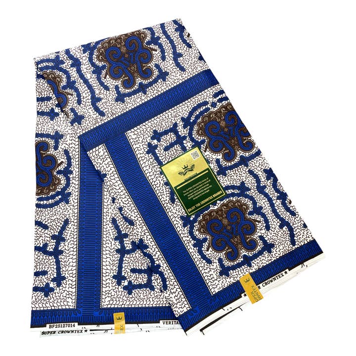 Afrikanskt tryckt tyg - 6 yards - Polycotton för wholesale av City Fabrics