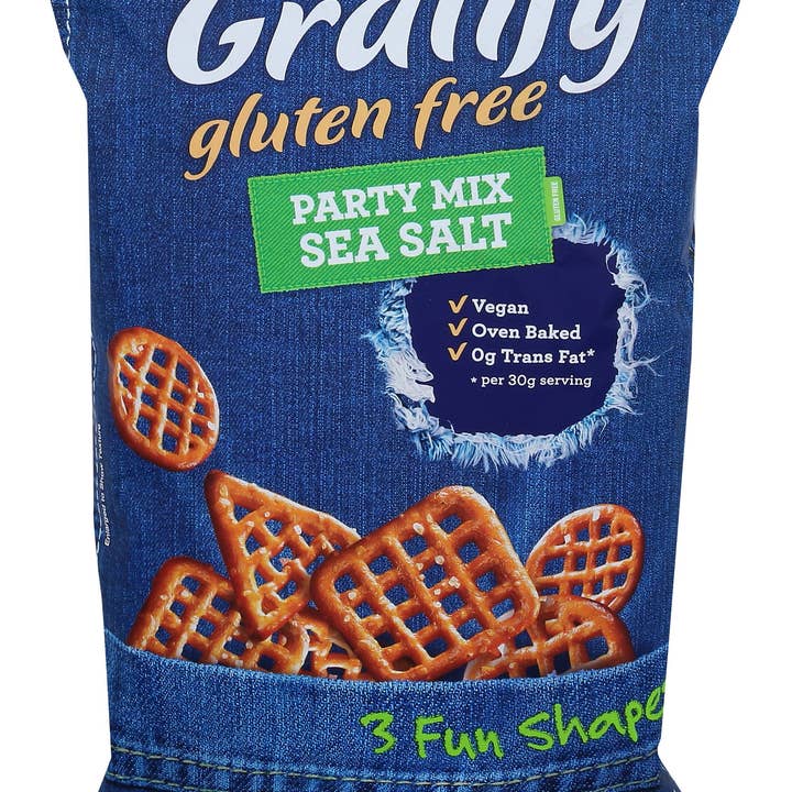 GRATIFY PRETZEL MIX PARTY SSALT - Case of 6 for wholesale by Everyday Supply Co