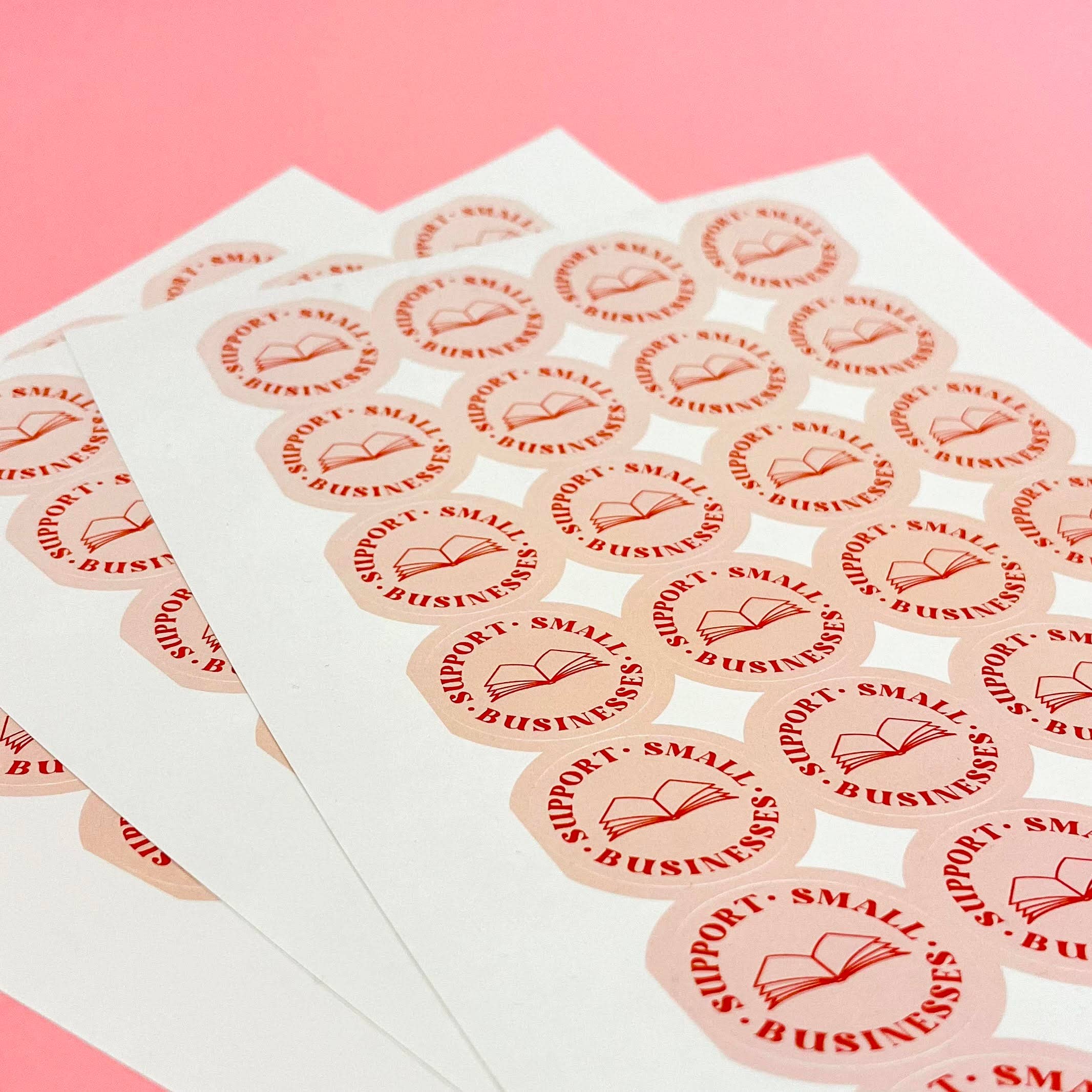 Bookishly (US Duties Paid) - Wholesale Sticker - Support Small Businesses - Sticker Sheet2