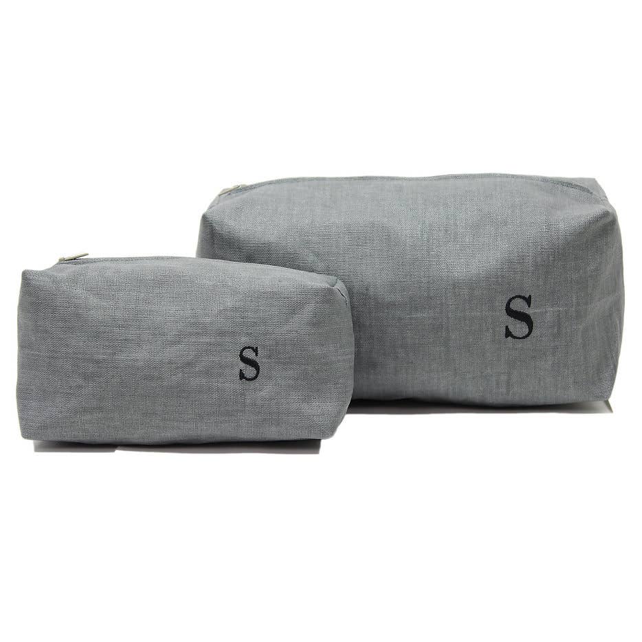 Giardino Segreto – bolsa de maquilhagem e cosméticos por atacado – Conjunto personalizável de nécessaire de linho com resistência a manchas1