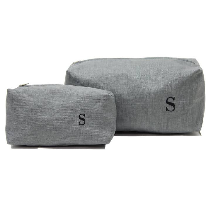 Giardino Segreto – bolsa de maquilhagem e cosméticos por atacado – Conjunto personalizável de nécessaire de linho com resistência a manchas1