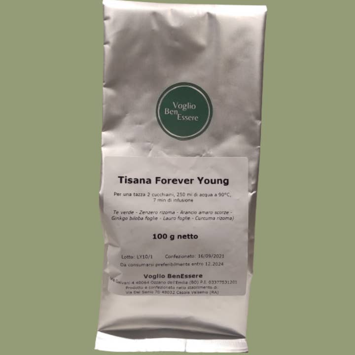 Tisana Forever Young 500g pour la vente par VoglioBenEssere