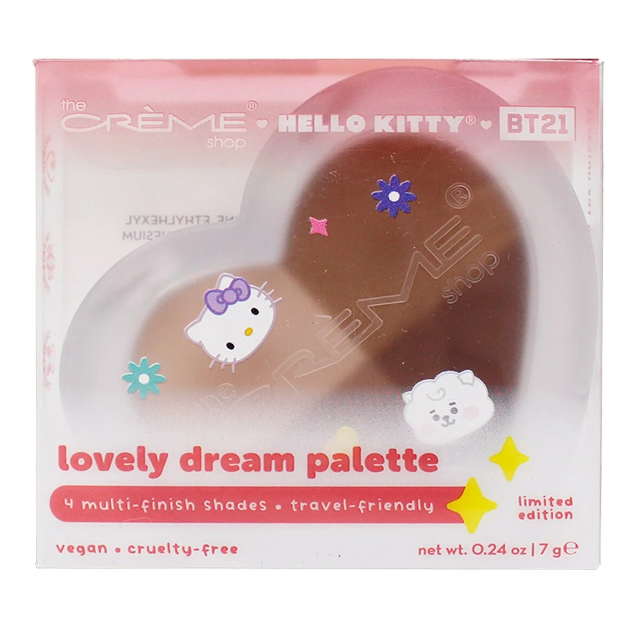 VIAI Beauty - Wholesale Eyeshadow Palette - Hello Kitty 4 muliti-finish Eyeshadow1