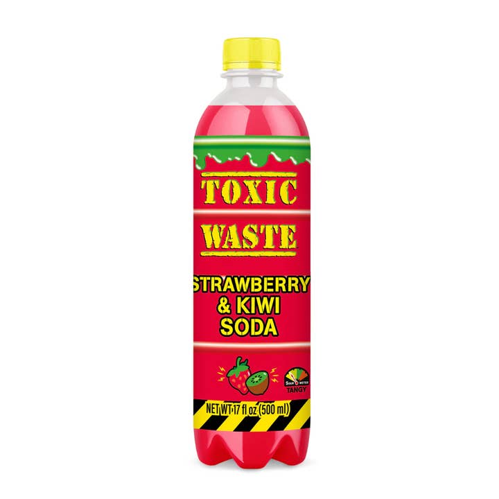 Refrigerante de Morango e Kiwi Toxic Waste por atacado de Fizz and Sweets Wholesale