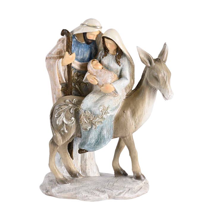 Fødselshellig familie Maria på æsel 7.5H for engroshandel hos Magnolia