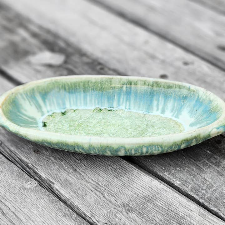 Dock 6 Pottery - Wholesale Decorative Plate/Dish/Bowl - Oval Dish - Made to Order - Handmade Pottery