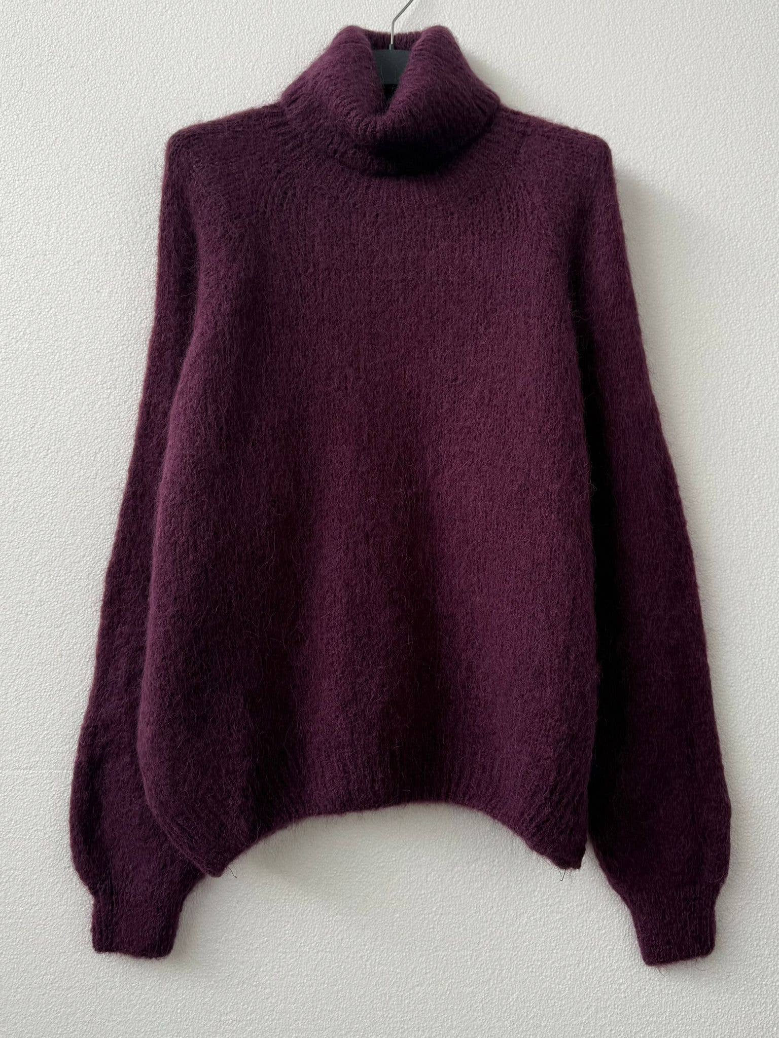 NOELINE - Wholesale Knit Sweater - Women's - Turtleneck sweater 50% alpaca 18888