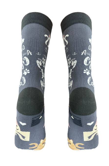 E&S Pets - Wholesale Socks - Unisex - Crazy Cat Lady - Fun Novelty Dog Socks - Unisex3