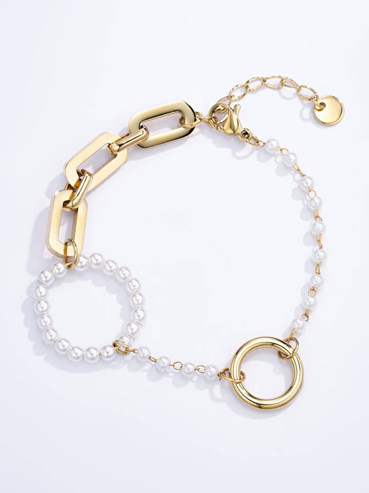 Bracelet en acier inoxydable 324AQ84 pour la vente par BYREN | ÉLINE L'ATELIER