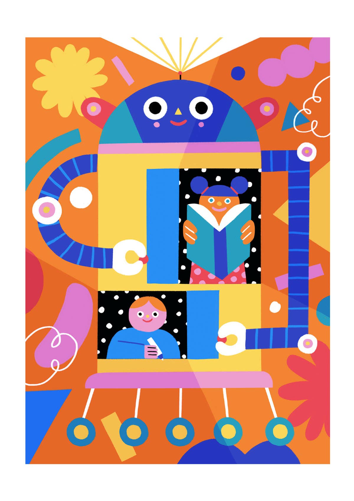 Ana Seixas - Vente Affiche d'art - Robot III//Impression numérique A42