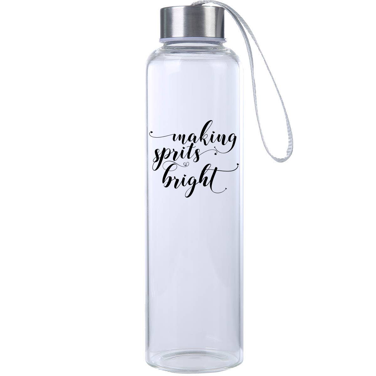 Made2Order - Wholesale Water Bottle - Christmas Holiday Glass Water Bottle8