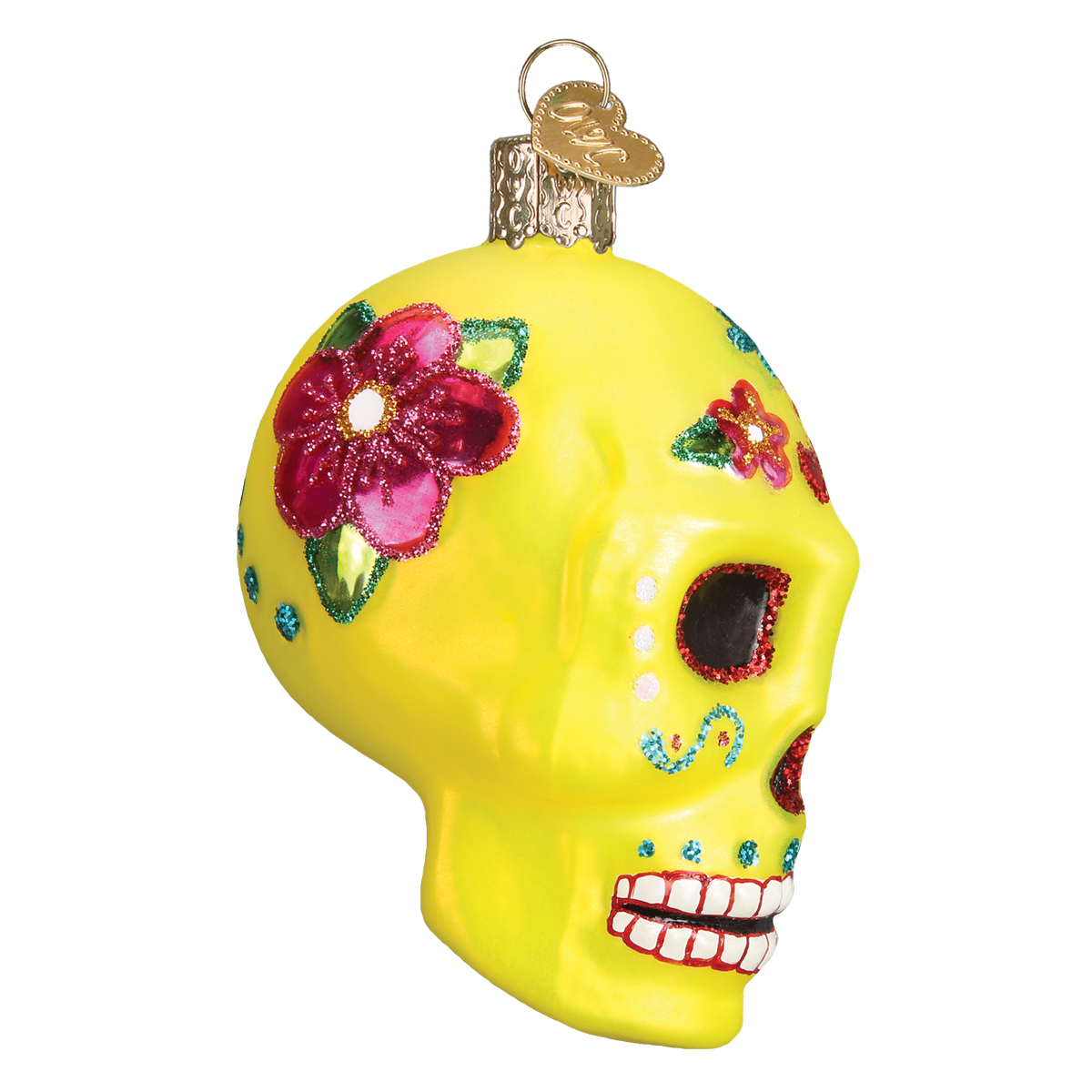 Old World Christmas - Wholesale Ornament - Sugar Skull Ornament3