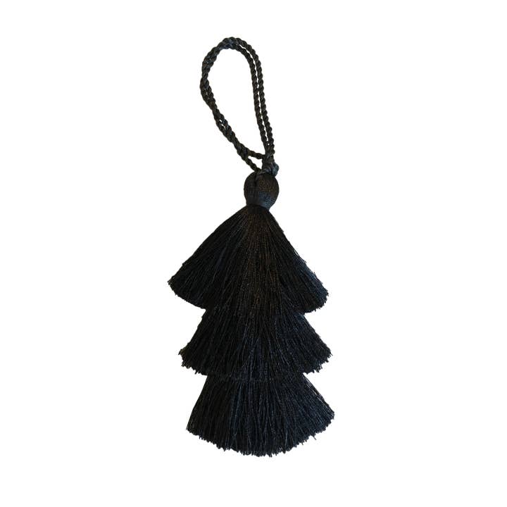 Tassel Black for wholesale by Quilted Koala
