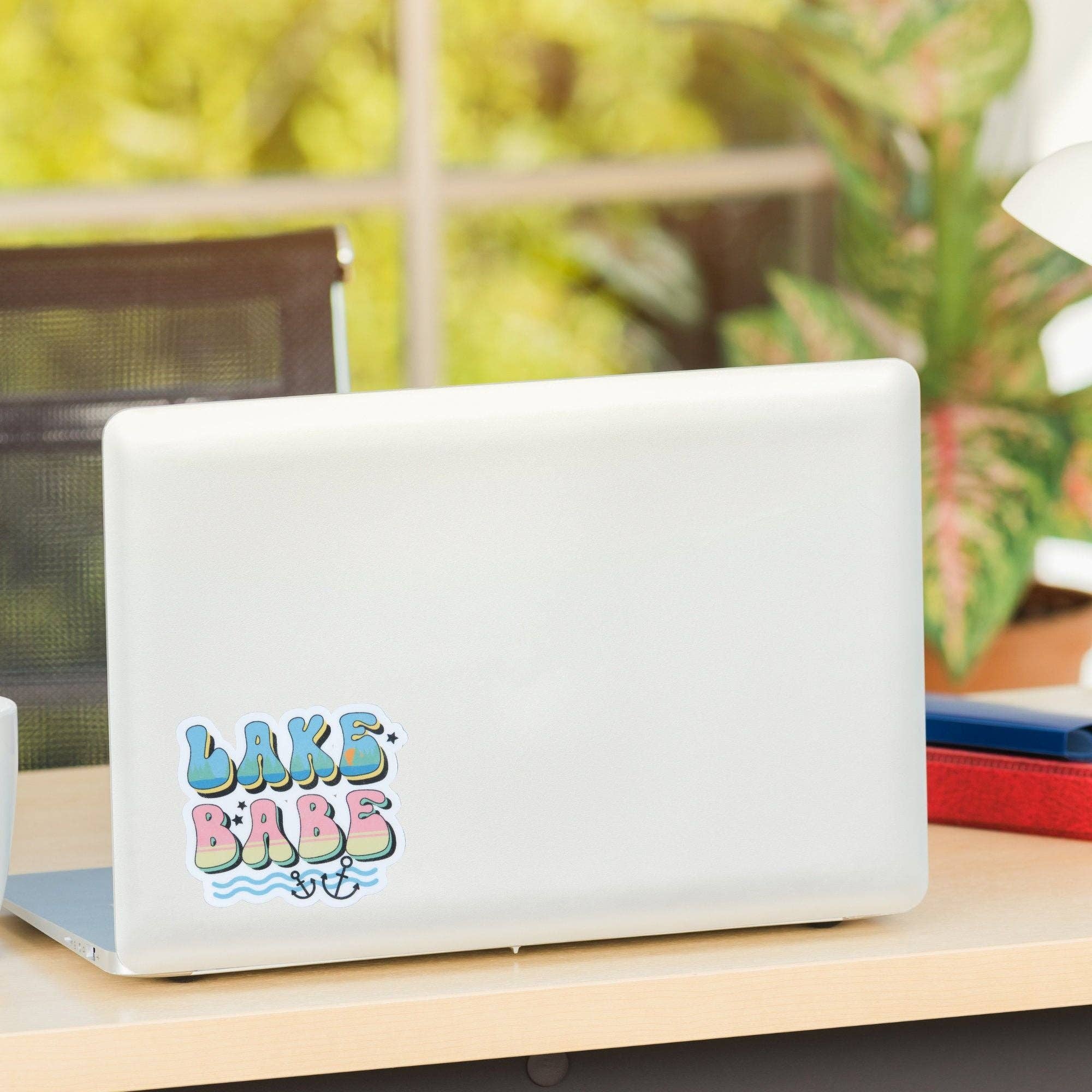 Kirk's Krafts - Wholesale Sticker - Lake Babe Sticker Lake Lover Camping Outdoors Color Waterproof Anchor2