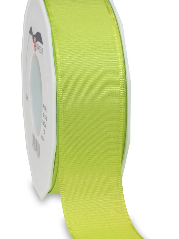 Ruban taffetas Europe 50 m rouleau 40 mm vert clair pour la vente par C.E. PATTBERG GmbH & Co. KG