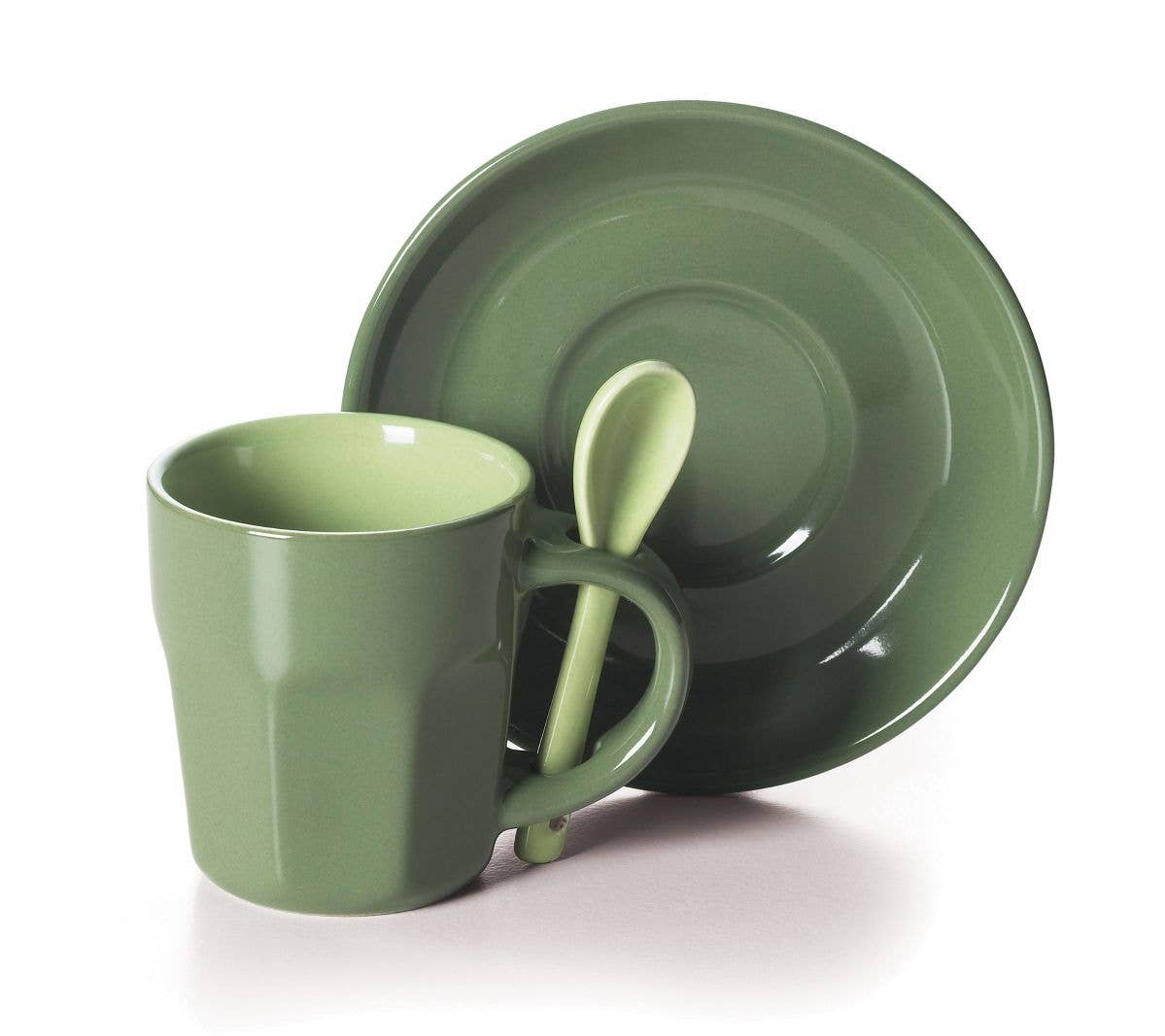 multicolour Set of 6 Abbraccio Coffee Cups for wholesale on Faire6