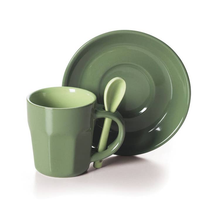 multicolour Set of 6 Abbraccio Coffee Cups for wholesale on Faire6