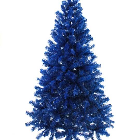 Perfect Holiday - Wholesale Artificial Christmas Tree - 6' Blue Canadian Pine Christmas Tree with Metal Stand0