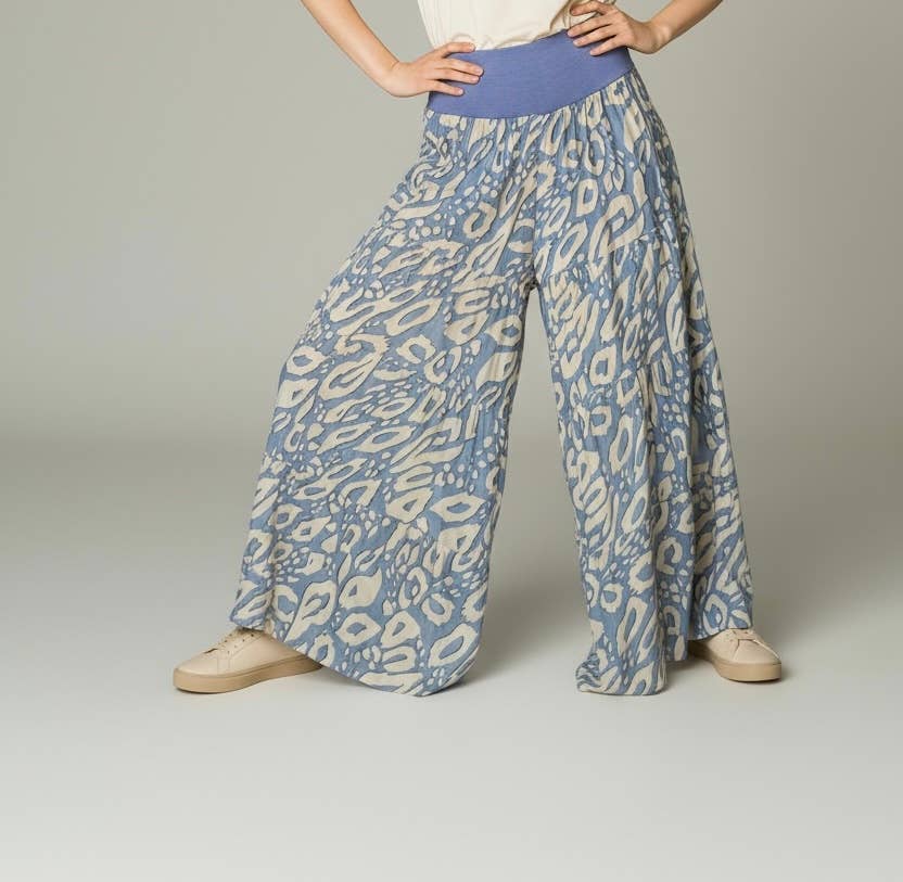 Dance in Paris - Wholesale Pants - Women's - Pants New Abstract Print1