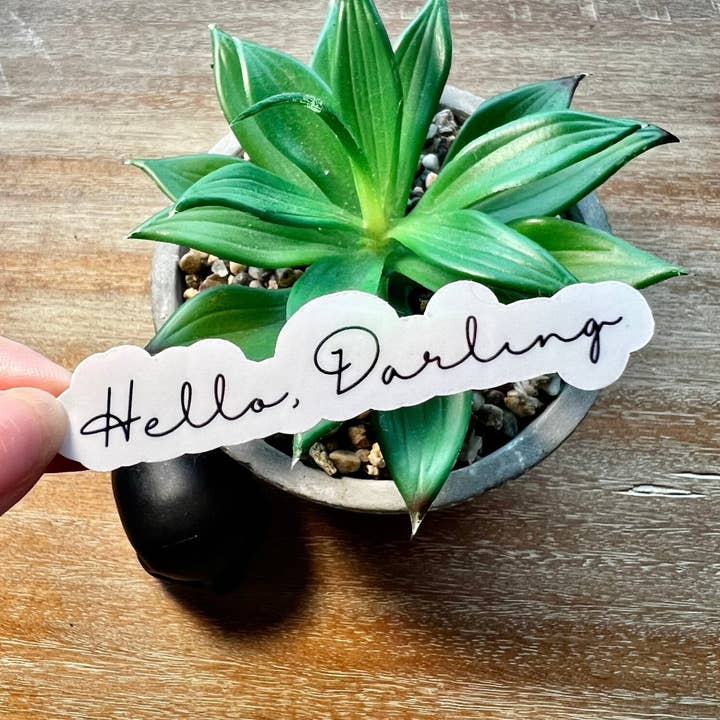 Hello, Darling ACOTAR Sticker for wholesale by Awfullynerdy.co