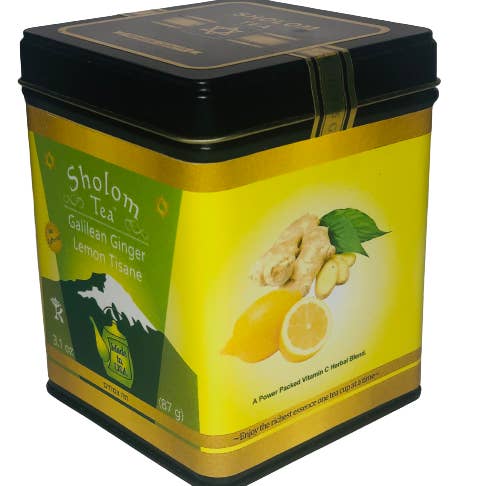 Sholom Tea - Wholesale Loose Tea - Jewish Gifts & Holiday Teas in Attractive Square Tins 20