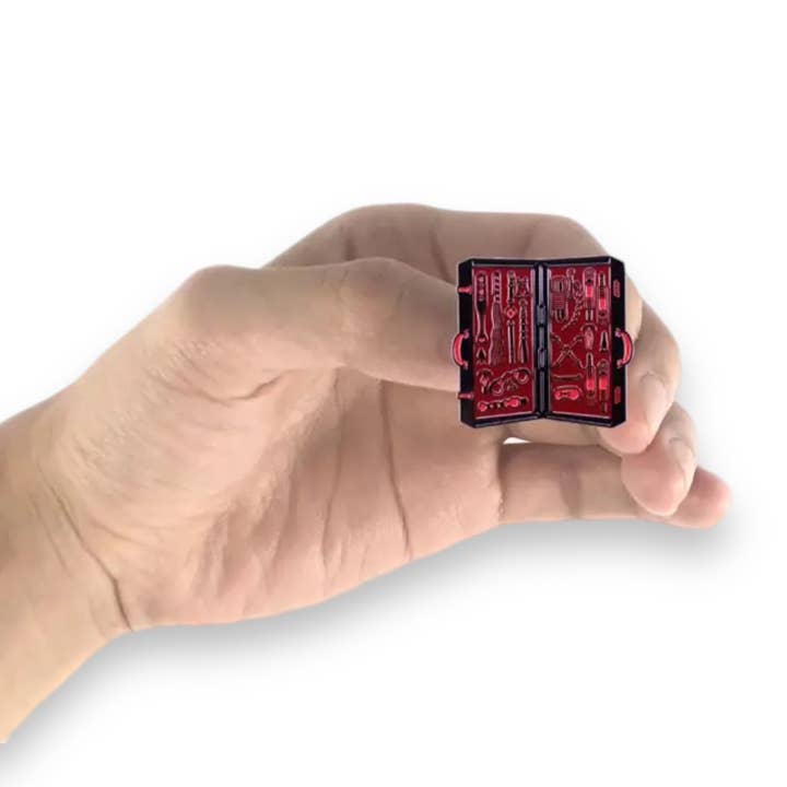 Kinky Pleasure - Wholesale Lapel pin/button - Kinky Pleasure - KPB068 - Badge / Pin - Bondage Box 5.2x5cm6