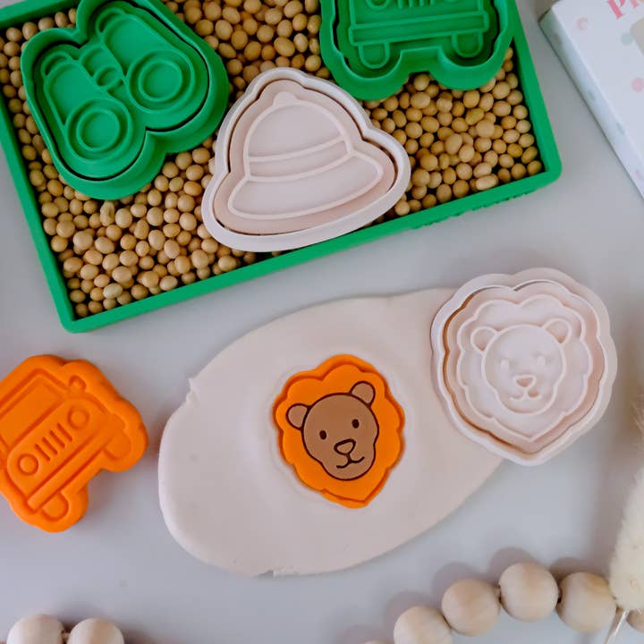 Play Sense - Wholesale Putty/slime – Child - Eco Playdough Stamp | Safari Lion1