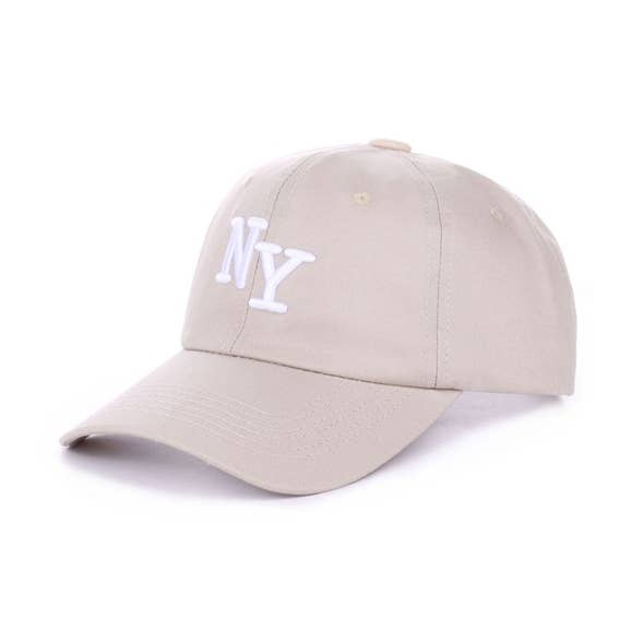 42POPS - Wholesale Baseball Cap - Women's - ,._ SI-26427 City Logo Embroidered Monogram Baseball Cap2