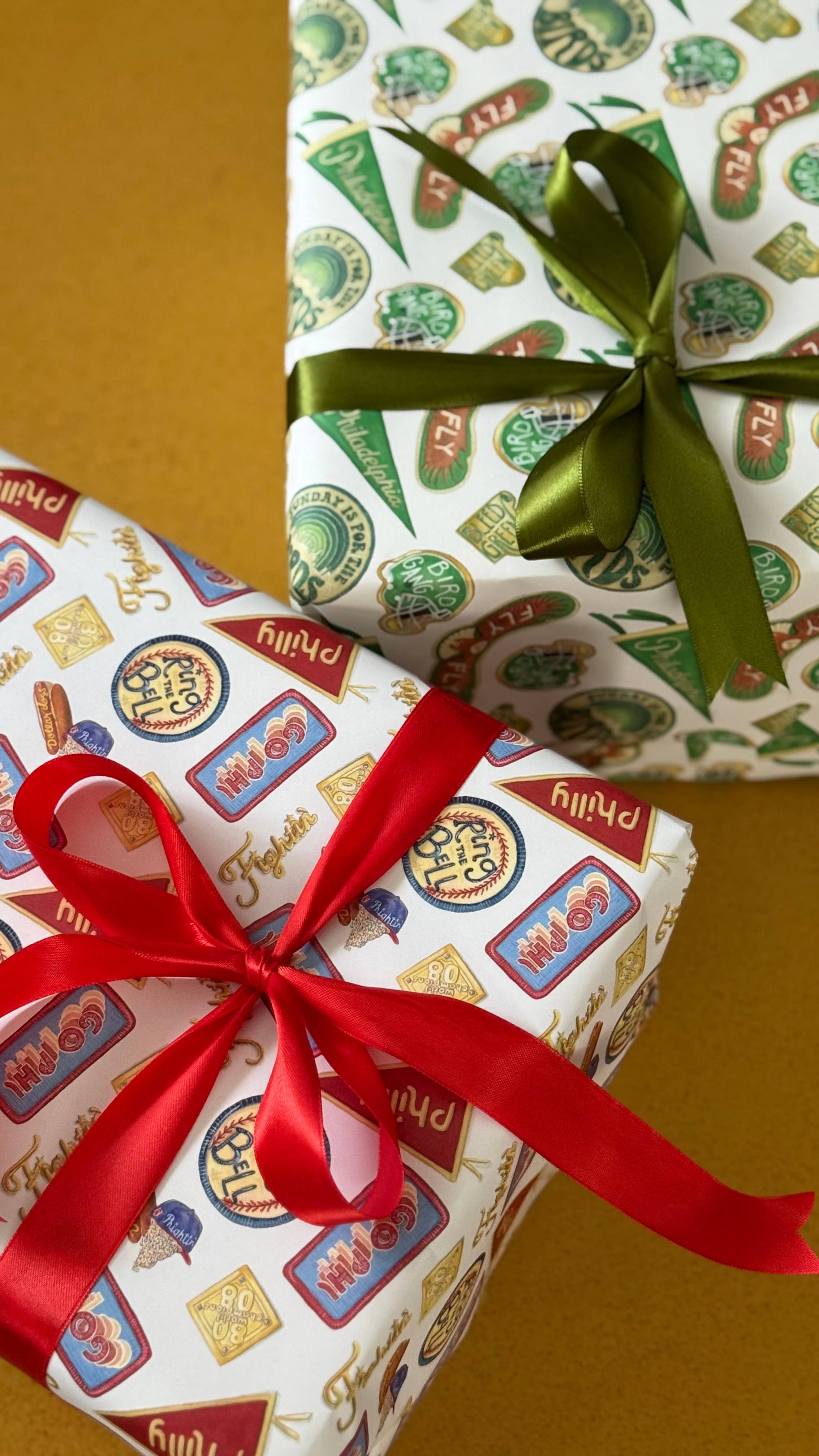 Meadowbrook Lane - Wholesale Wrapping Paper Roll - Philly Football Fan Wrapping Paper8