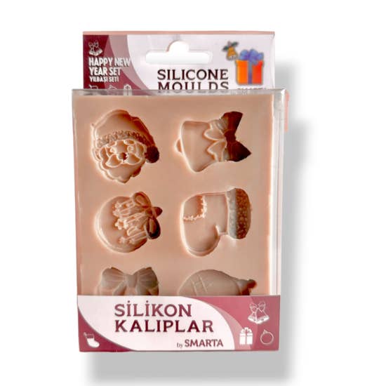 Smarta Silicone Mold — Happy New Year Set for wholesale by Zwajomi Clay