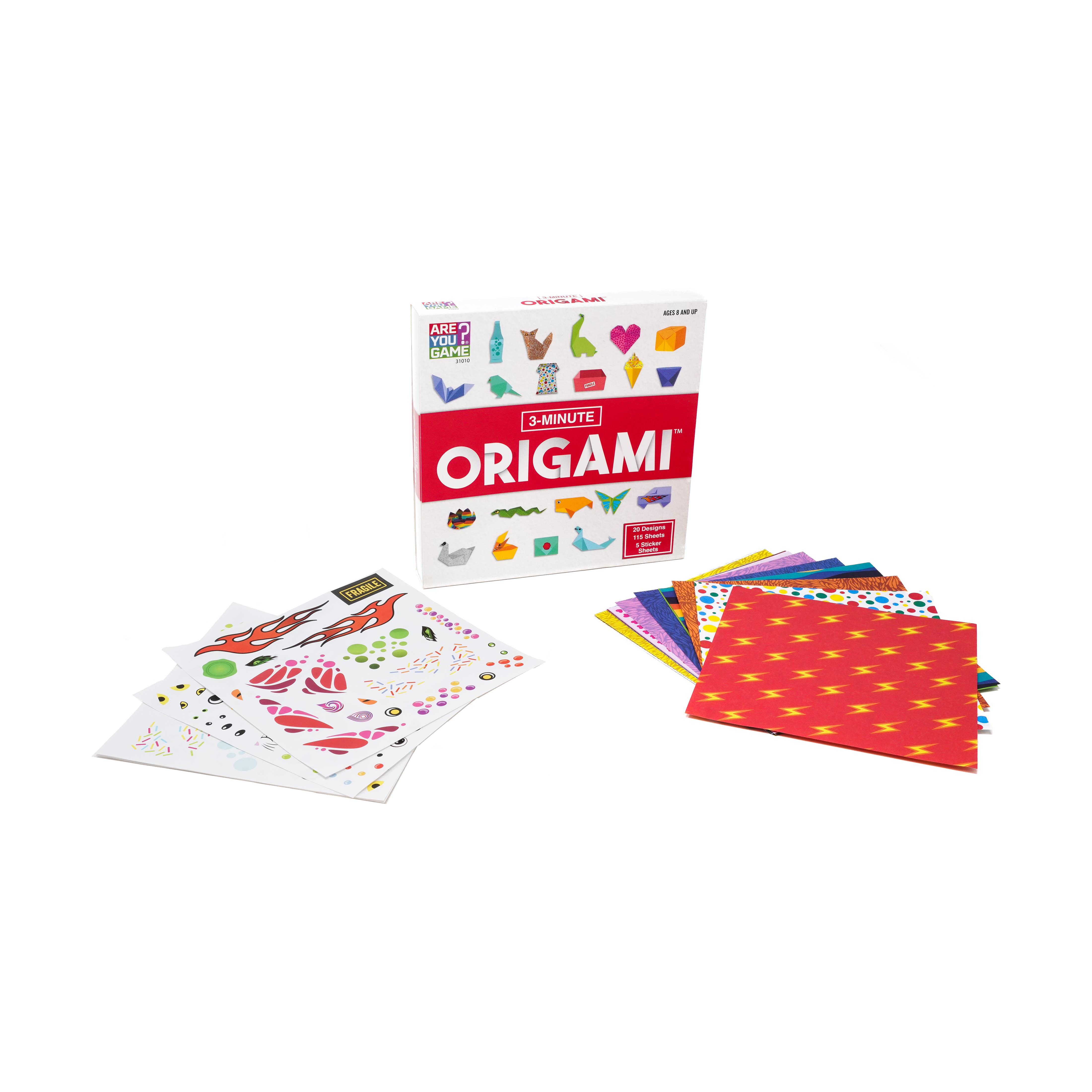 AreYouGame - Wholesale DIY Craft Kit - Kids - 3-Minute Origami2