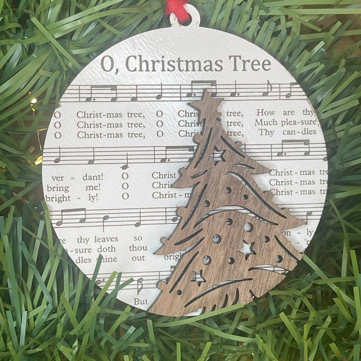 Michigan Proud Gifts - Wholesale Ornament - Sheet Music Christmas Ornament3