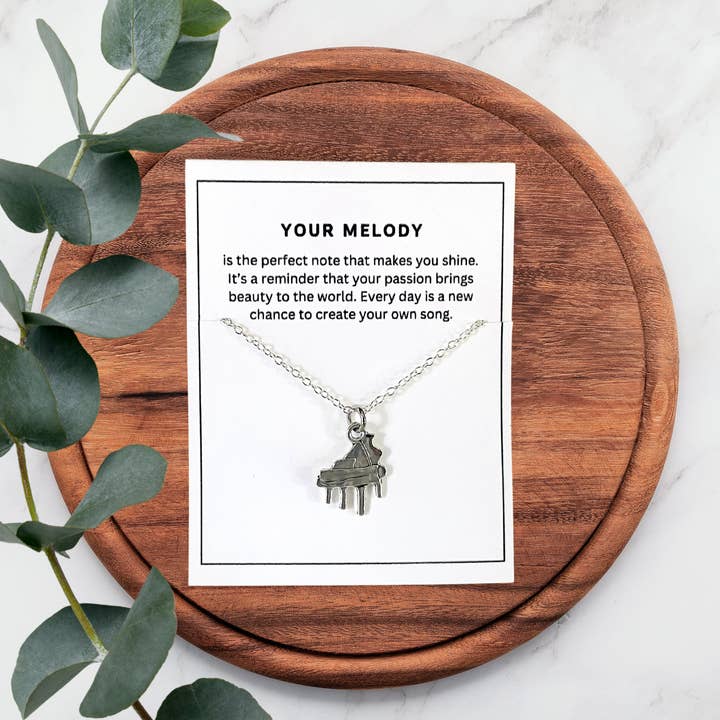 Amante de la Música | Collar de Piano para venta al por mayor de Janes Goods