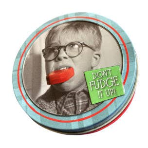 Cow Crack Wholesale - Wholesale Hard Candy - A Christmas Story – Don’t Fudge It Up! Tin1