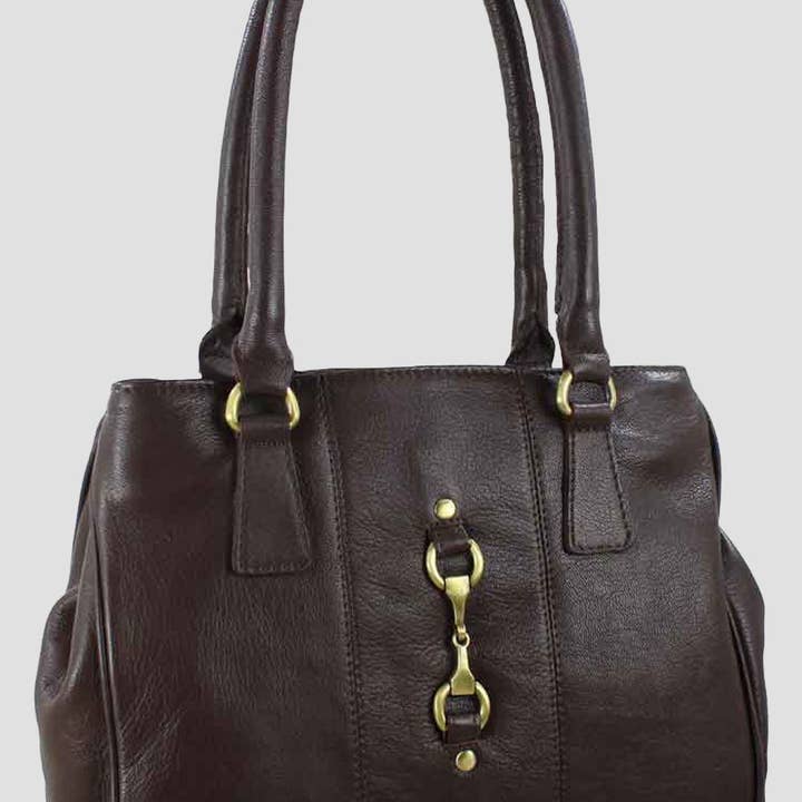 Sac Sadie avec mors en cuir marron pour la vente par Grays 1922