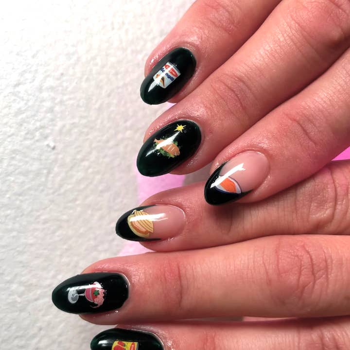 Adrianne - Wholesale Nail Art/Decal - Seven Fishes Nail Decals4