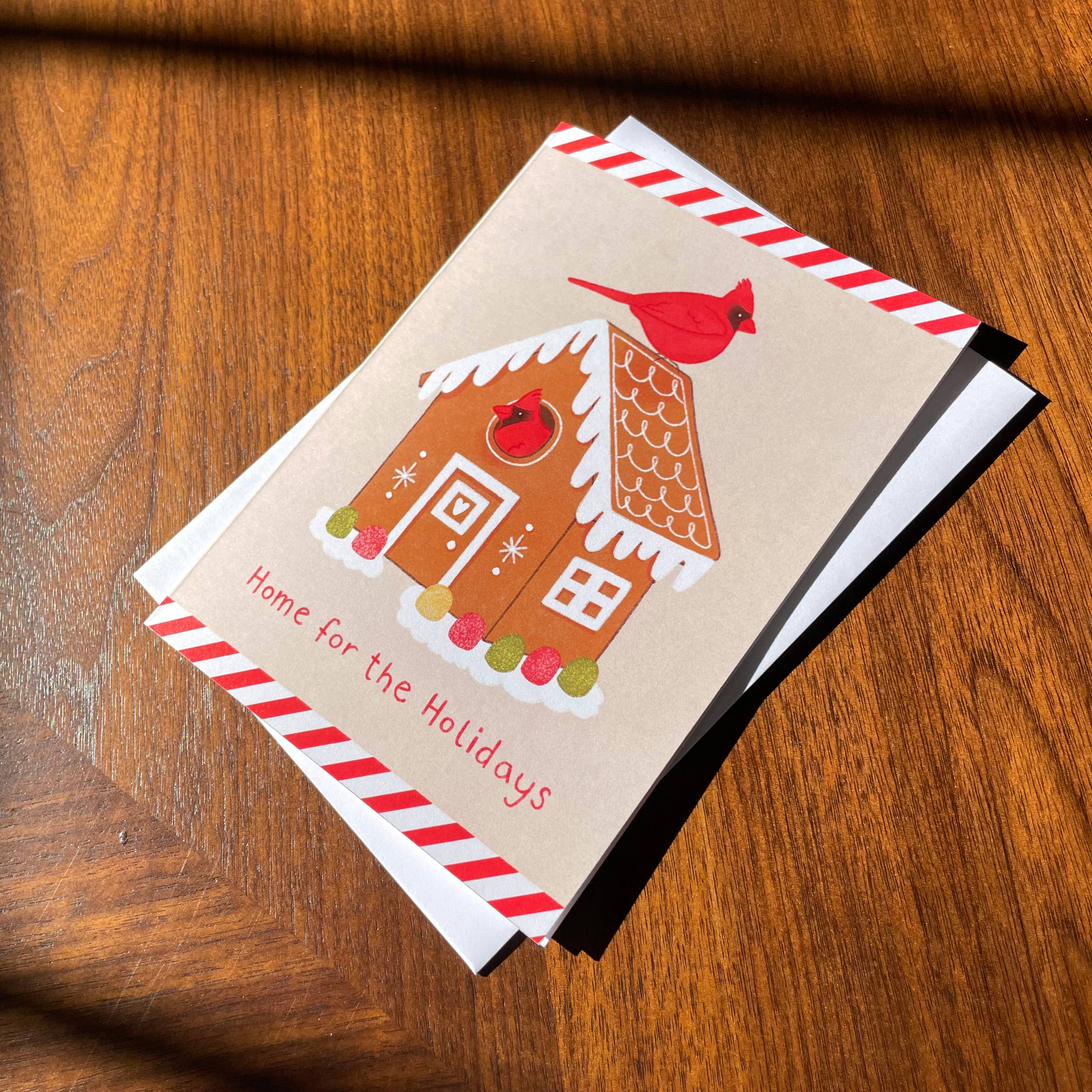 Tiday Art - Wholesale Christmas Card - Home for the Holidays - A6 Greeting Card Pack2