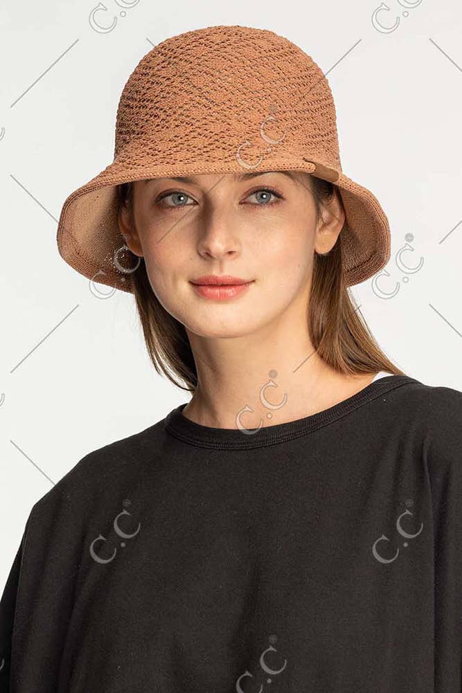 Hana - Venta al por mayor Gorro estilo pescador - Mujer - Sombrero de pescador C.C Cloche8