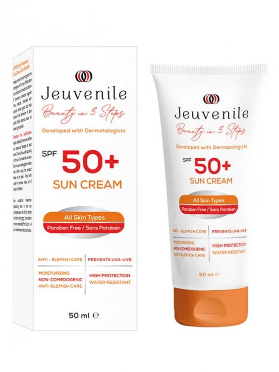 Creme Solar Anti-Mancha FPS 50+ 50 ML por atacado de Jeuvenile
