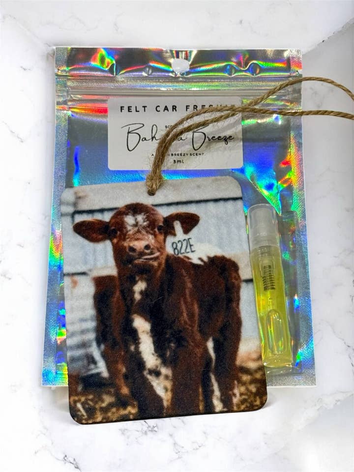 Brun kalv filt freshie for engroshandel hos The Prickly Five