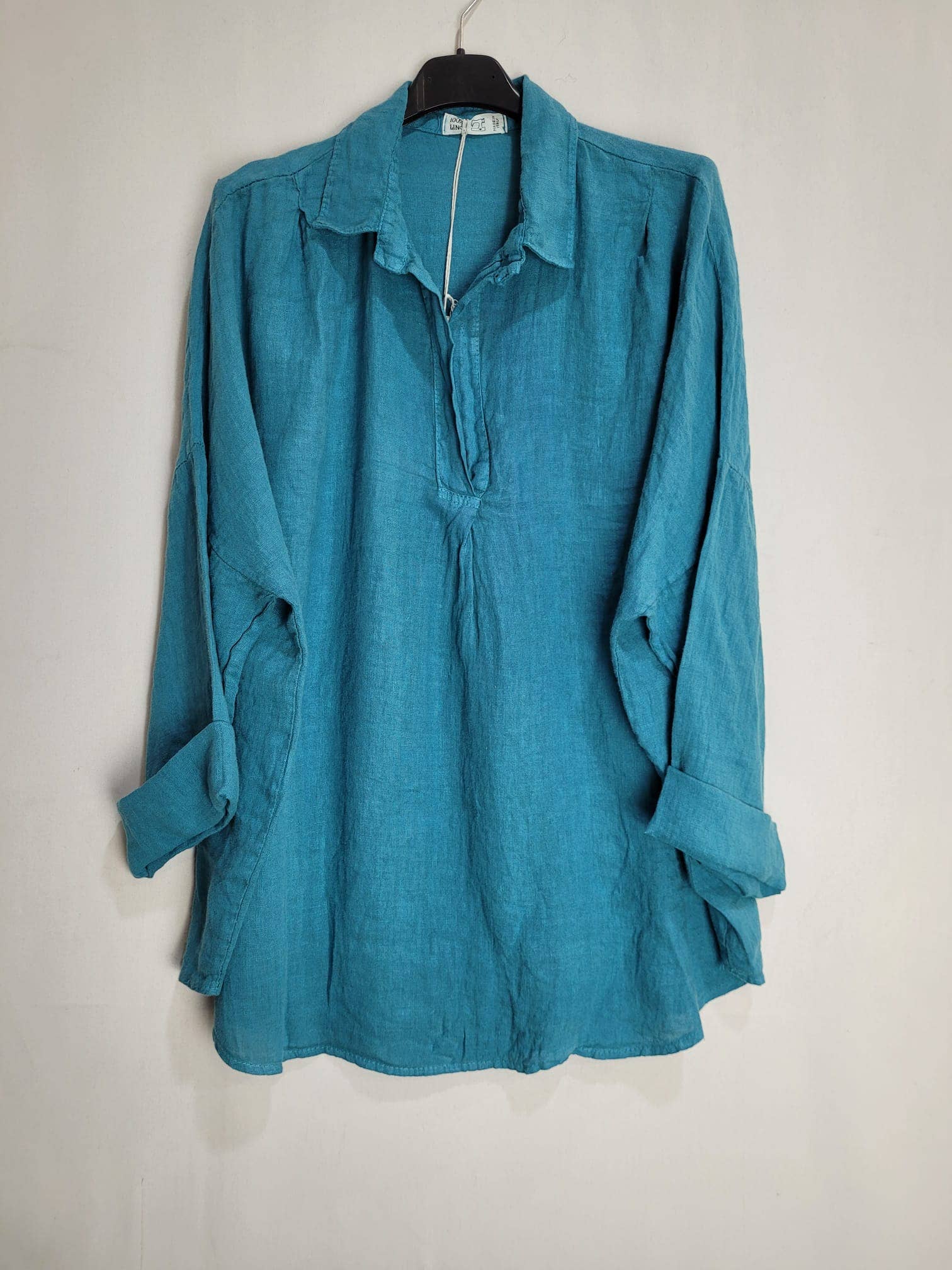 LINEN & COTTON HOUSE – Túnica - Mulher por atacado – CAMISA DE LINHO PARA MULHER 97188ROUPA PRIMAVERA VERÃO19