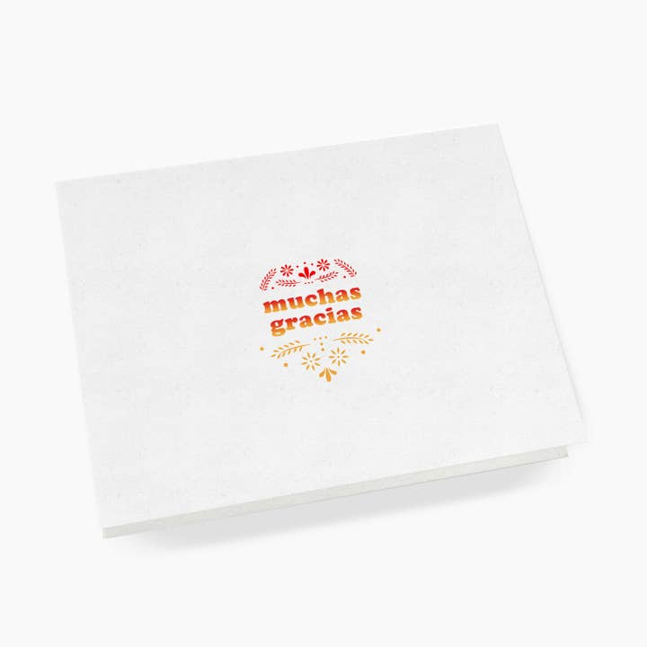 oh dang! – postal de agradecimento por atacado – muchas gracias - Cartão de agradecimento1