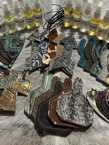 3P-60 PIECE BUNDLE for wholesale by reSCENTit ~ Red Dirt Leather