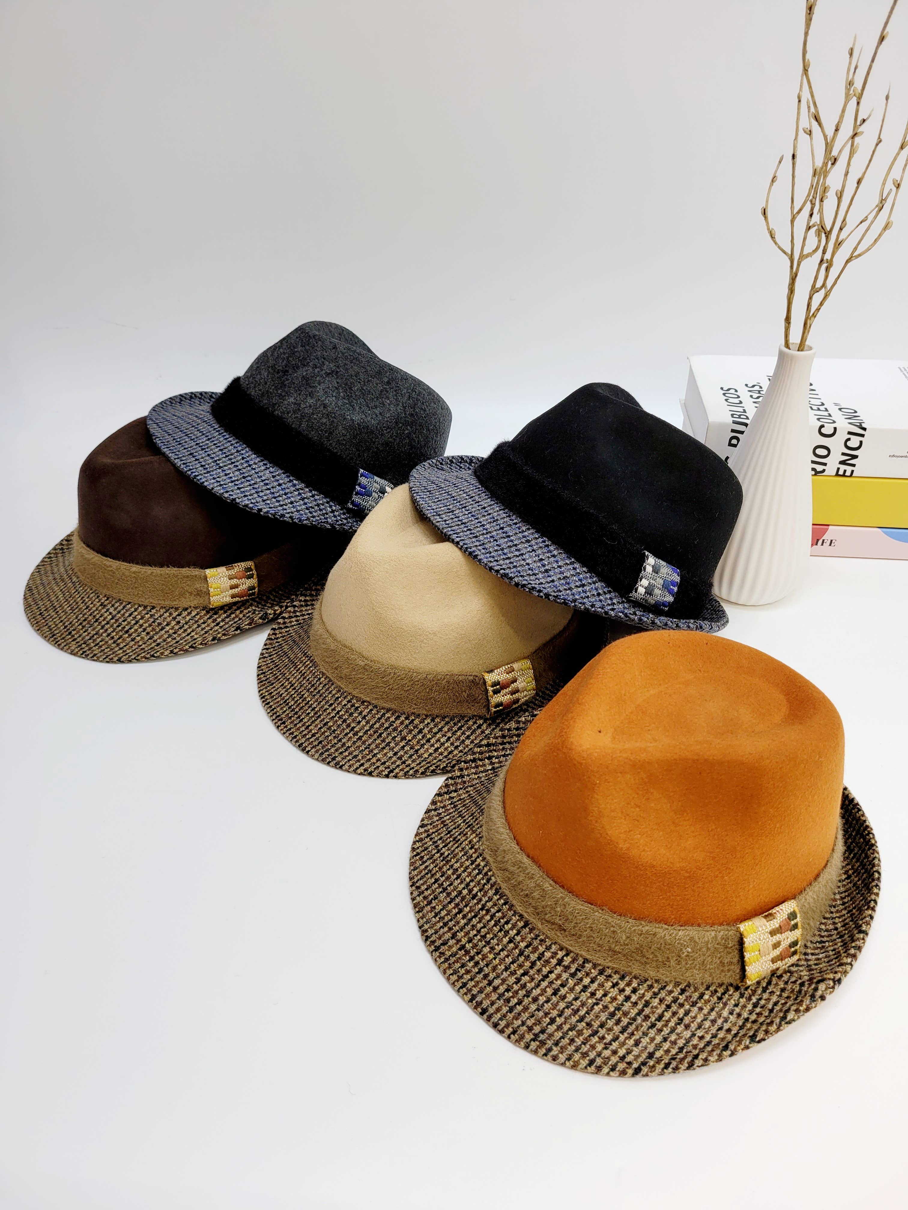 Comfortarians - Wholesale Fedora - Women's - 100% Wool Fedora, Winter Fedora Hat7