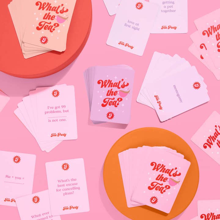 xo, Fetti - Wholesale Card Game - What's the Tea? Game - group card game, gift