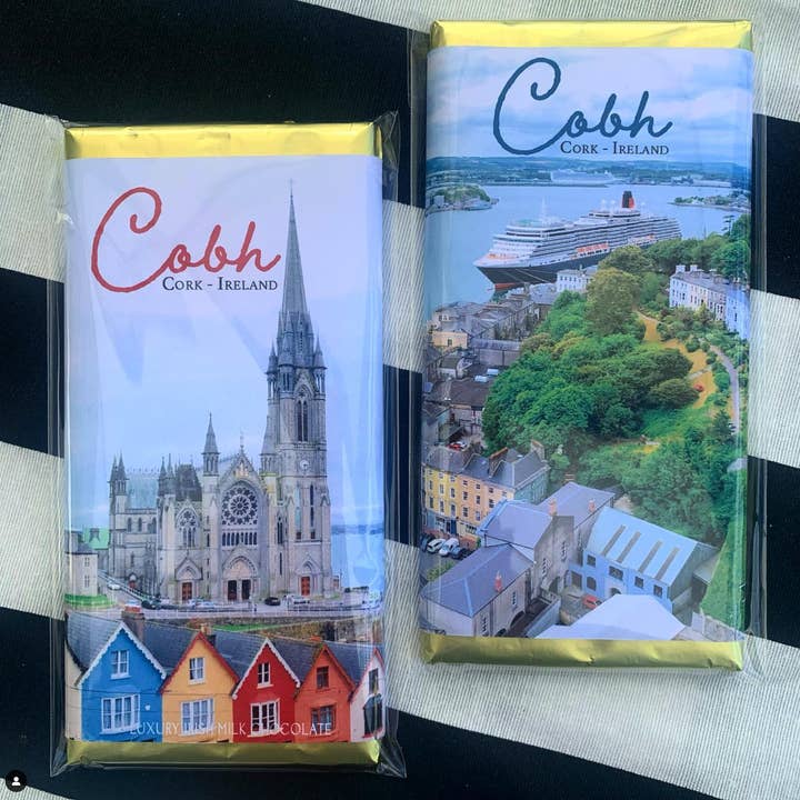 Sweet Living Kilkenny - Wholesale Chocolate Bar - CUSTOM Design 80g Bars -100 minimum (Avail Jan15th-Aug 15th)14