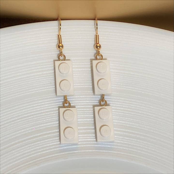 Brique d'Oreille - Wholesale Dangle Earrings - Gold dangling earrings - Les Papoteuses7